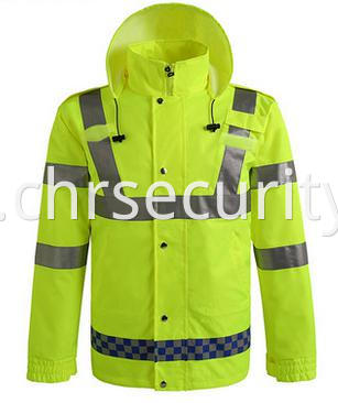 Hi vis reflective work manufacture safety jacket 1